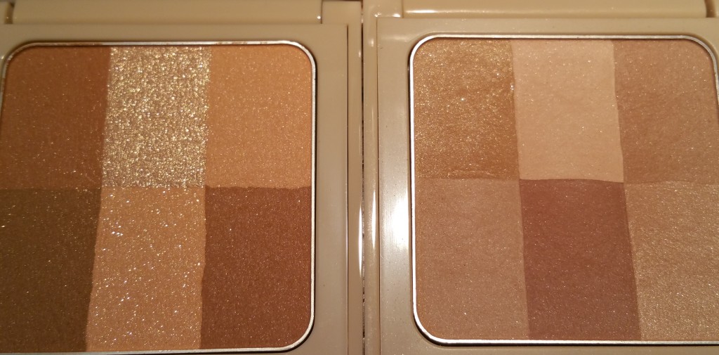 Left to Right: Bobbi Brown Nude Finish Illuminating Powders Golden and Buff