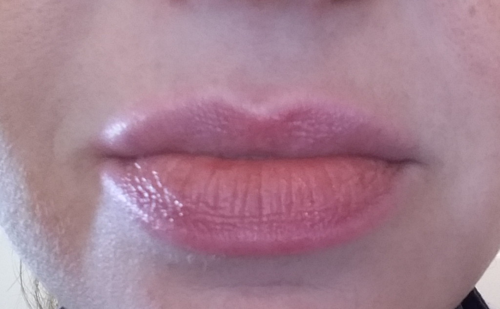 Bobbi Brown Extra Lip Tint - Bare Pink - my lips in natural light swatch