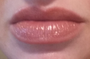 Bobbi Brown Nourishing Lip Color Blush - swatched on lips