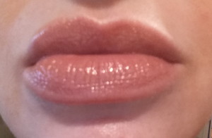 Bobbi Brown Nourishing Lip Color Blush - swatched on lips