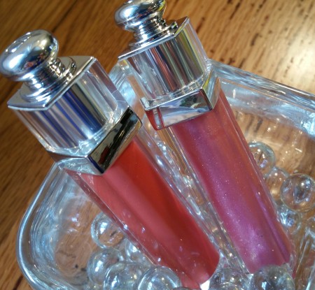 Dior 2016 Addict Ultra-Gloss Cosmic- 656 and Shock- 456, left to right