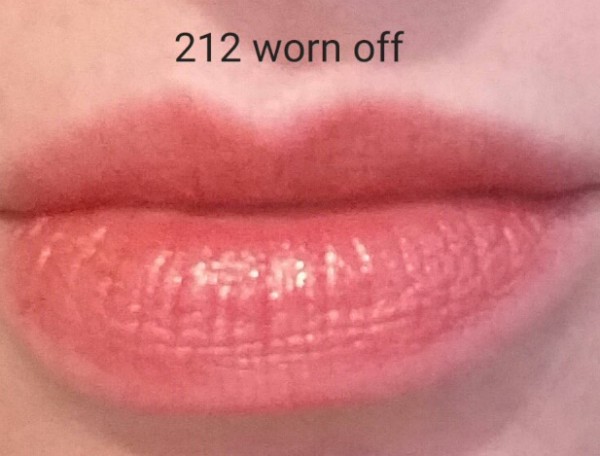 Cle de Peau Beaute Extra Rich Lipstick #212 - photographed after lipstick had worn off - for reference