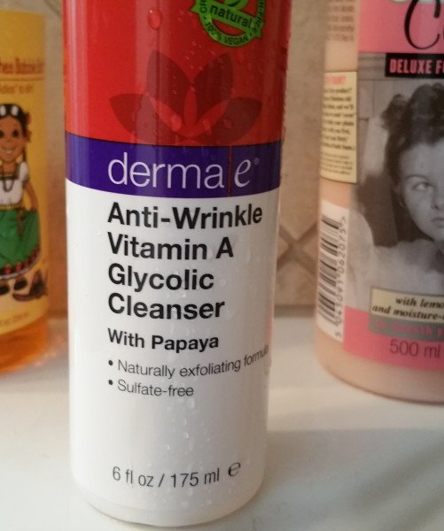 Derma e Anti-Wrinkle Glycolic Cleanser