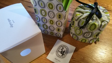 34 Boulevard Saint Germain candle from Diptyque