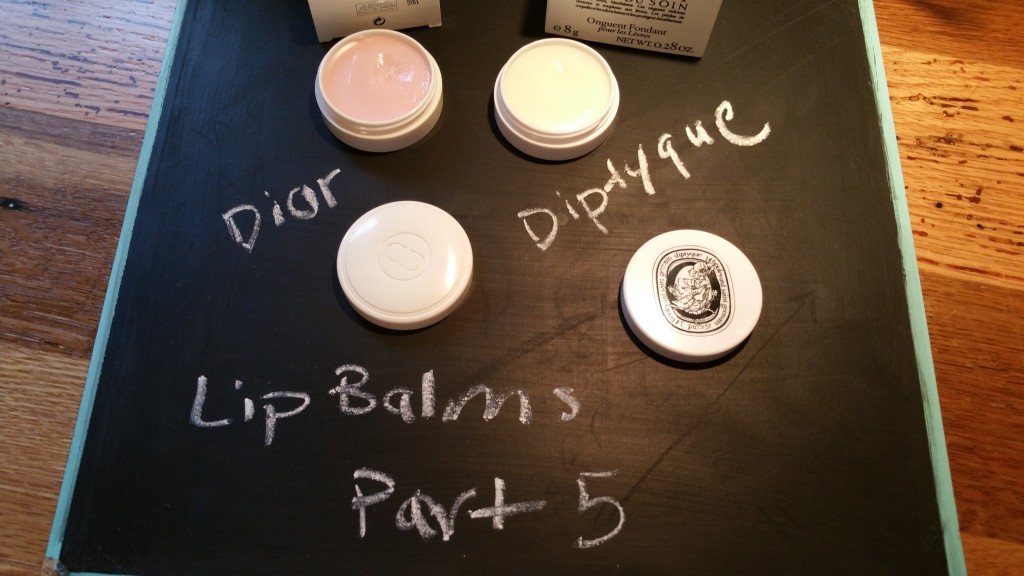 Dior Crème De Rose Smoothing Plumping Lip Balm & Diptyque's L'Art Du Soin Soothing Lip Balm
