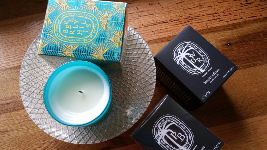 Diptyque Boutique Exclusive Candles: Tomas Maier Palm Beach; Beverly Hills; and Tomas Maier West District Road.