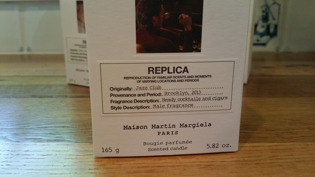 Replica Jazz Club candle