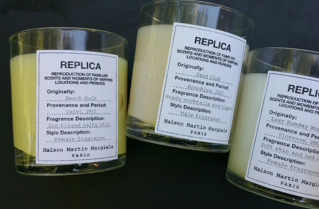 Replica by Maison Martin Margiela - Candles scented as Beach Walk, Jazz Club, and Lazy Sunday Morning