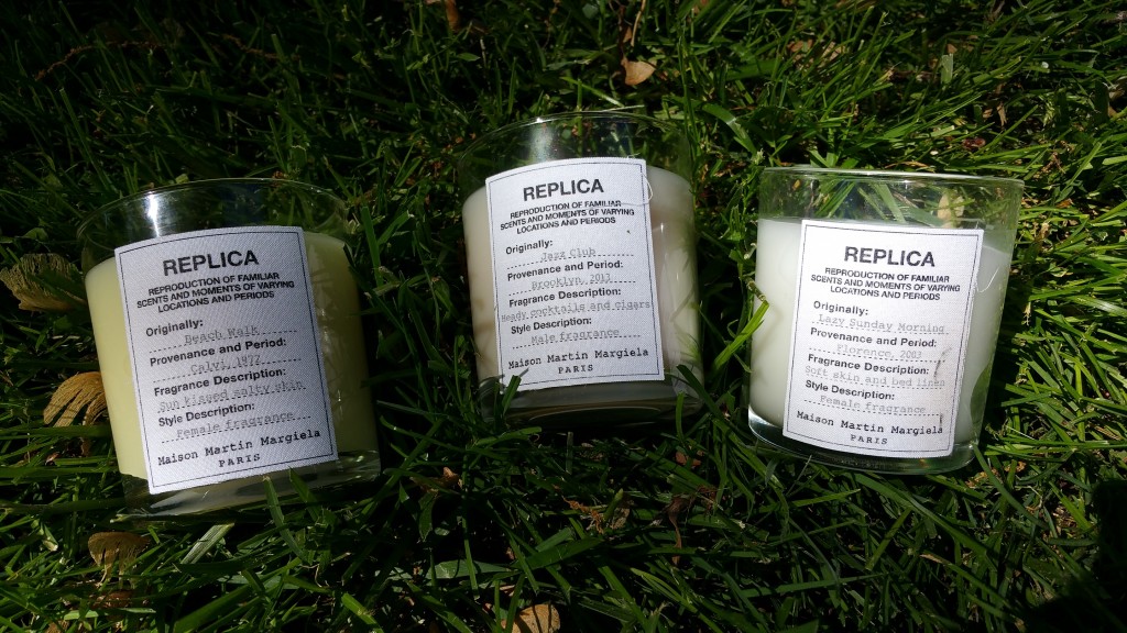 Replica by Maison Martin Margiela - Beach Walk, Jazz Club, and Lazy Sunday Morning scented candles