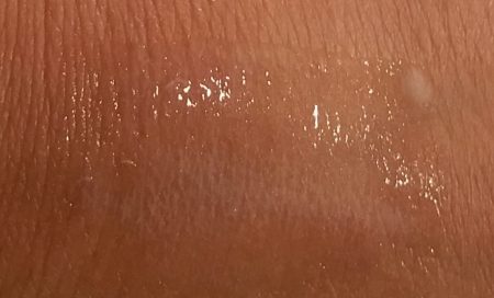 Swatch of Colorescience Sunforgettable Lip Shine SPF 35 - Clear