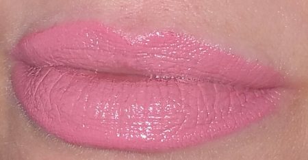 Wearing Bobbi Brown Luxe Lip Color in Pink Cloud